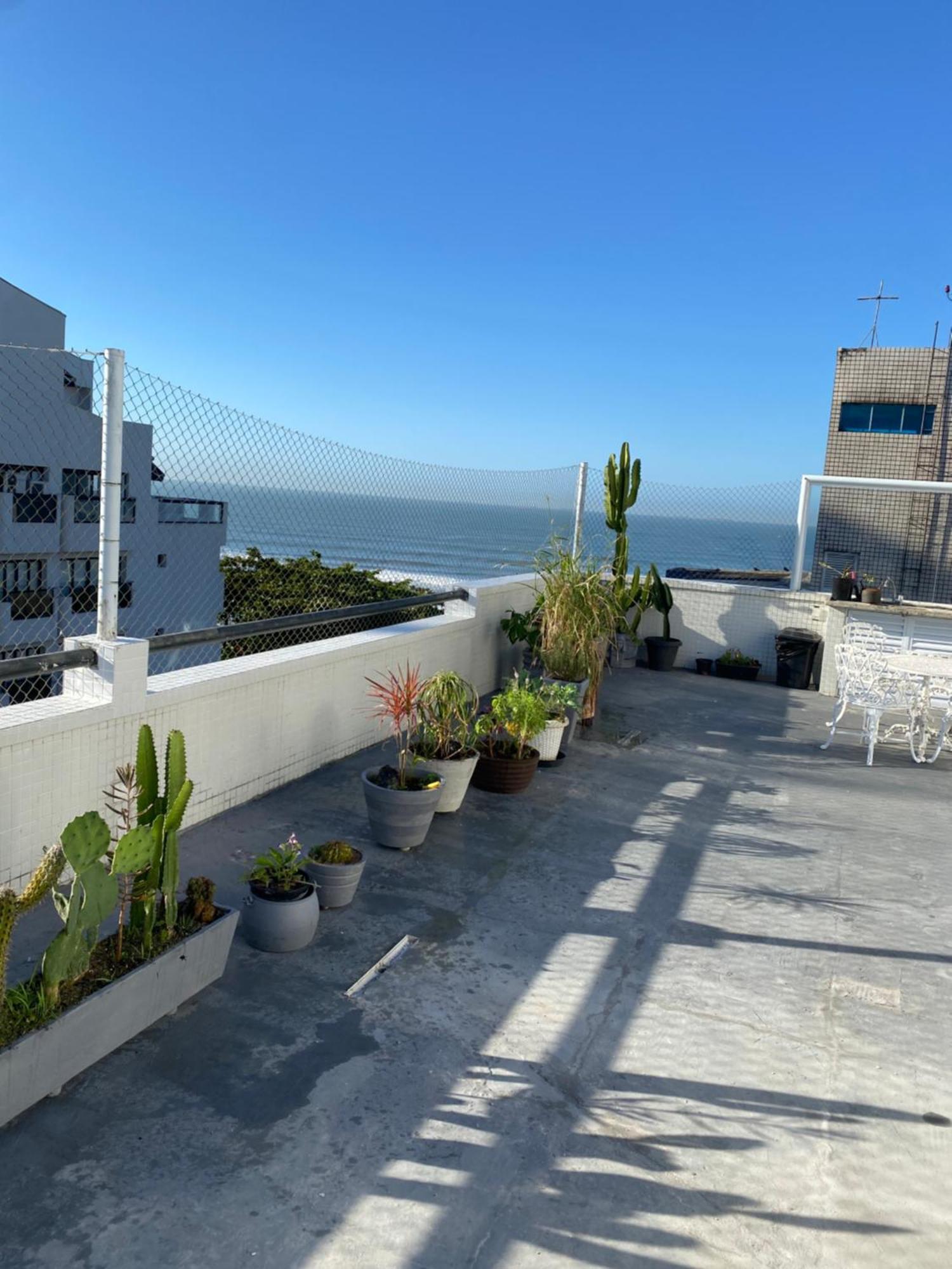 Cobertura Com Area Externa Com Vista Para O Mar Na Melhor Praia Do Guaruja Tombo Leilighet Eksteriør bilde