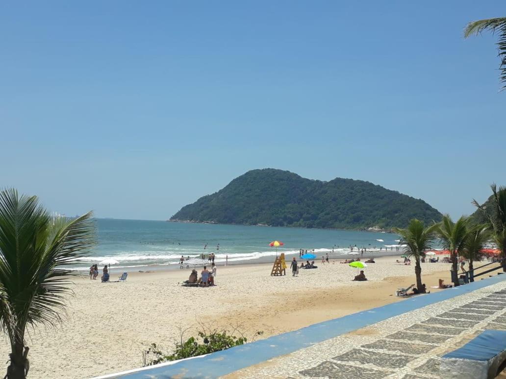 Cobertura Com Area Externa Com Vista Para O Mar Na Melhor Praia Do Guaruja Tombo Eksteriør bilde